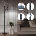LED Floor Lamp, Bright RGB Floor Lamps for Living Room, Adjustable 3000K-6000K Colors & Brightness, Gooseneck Modern Standing Lamp with Remote, Touch Control, Reading Floor Lamps for Bedroom Office