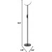 Floor Lamp,30W/2400LM Sky LED Modern Torchiere 3 Color Temperatures Super Bright-Tall Standing Pole Light with Remote & Touch Control for Living Room,Bed Room,Office (Black)