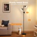 36W LED Tree Floor Lamp, Modern Dimmable Standing Lamp with Remote & Touch Control, 4 Color Temperatures, 3 Rotatable LED Light Floor Lamps for Living Room, Bedroom, Office 36W LED Tree Floor Lamp, Modern Dimmable Standing Lamp with Remote & Touch Control, 4 Color Temperatures, 3 Rotatable LED Light Floor Lamps for Living Room, Bedroom, Office